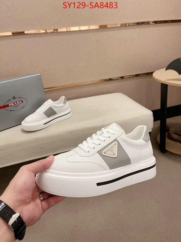 Men shoes-Prada can i buy replica ID: SA8483 $: 129USD