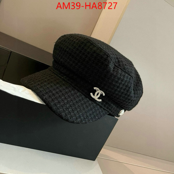 Cap (Hat)-Chanel fashion designer ID: HA8727 $: 39USD