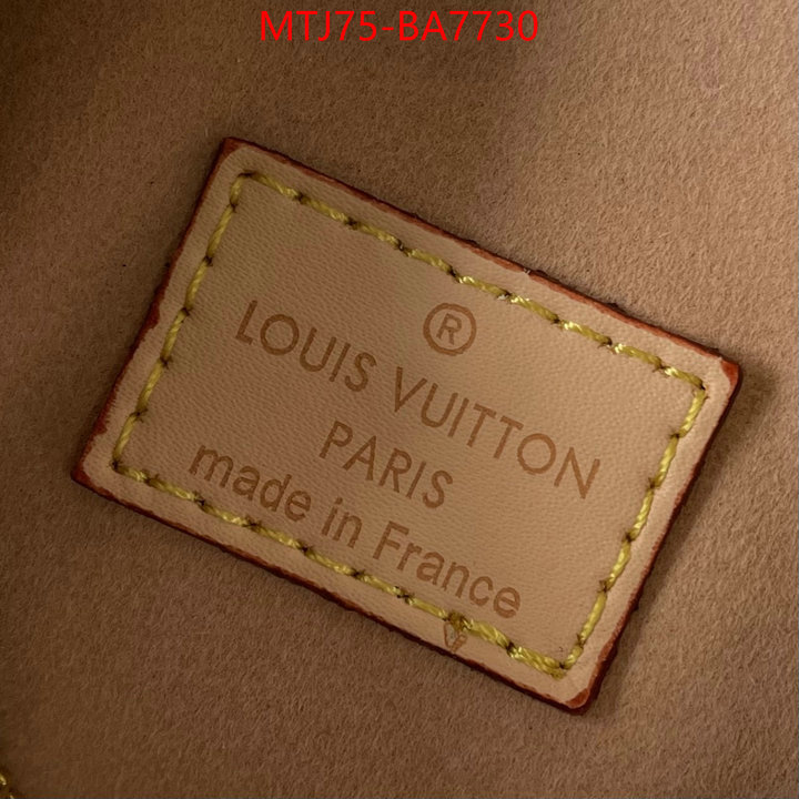 LV Bags(4A)-Speedy- cheap high quality replica ID: BA7730 $: 75USD,