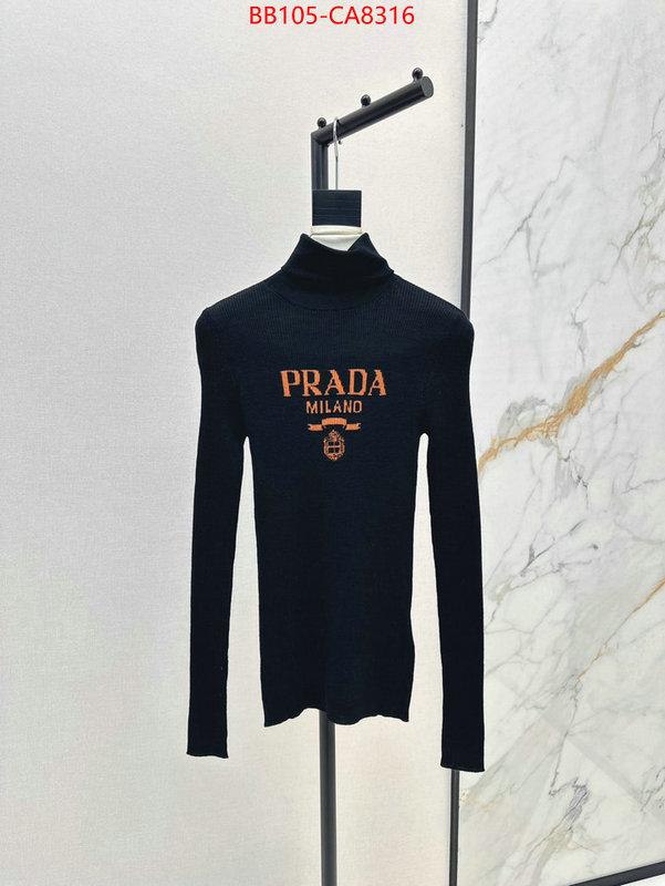 Clothing-Prada aaaaa+ replica designer ID: CA8316 $: 105USD