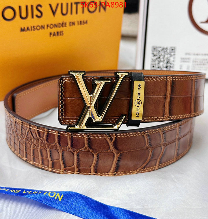 Belts-LV shop the best high authentic quality replica ID: PA8981 $: 69USD