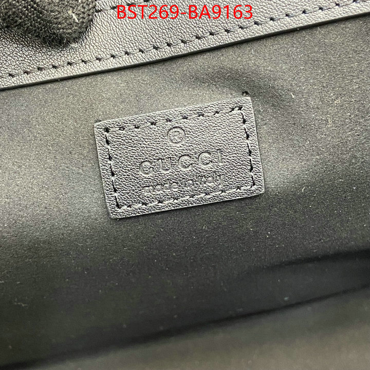 Gucci Bags(TOP)-Handbag- wholesale designer shop ID: BA9163 $: 269USD,