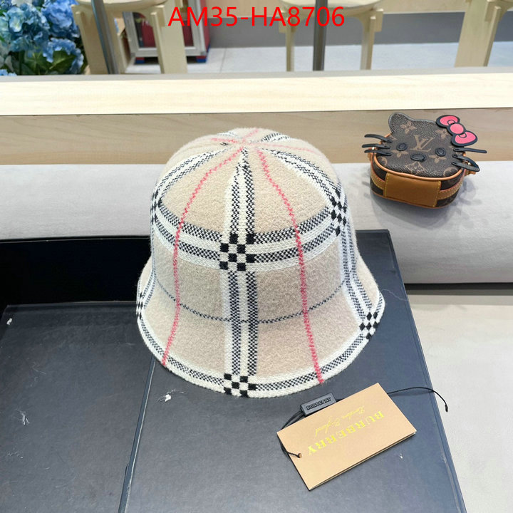 Cap(Hat)-Burberry best site for replica ID: HA8706 $: 35USD