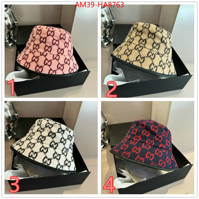 Cap(Hat)-Gucci knockoff highest quality ID: HA8763 $: 39USD