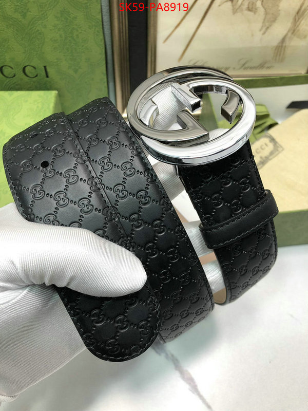 Belts-Gucci can you buy knockoff ID: PA8919 $: 59USD