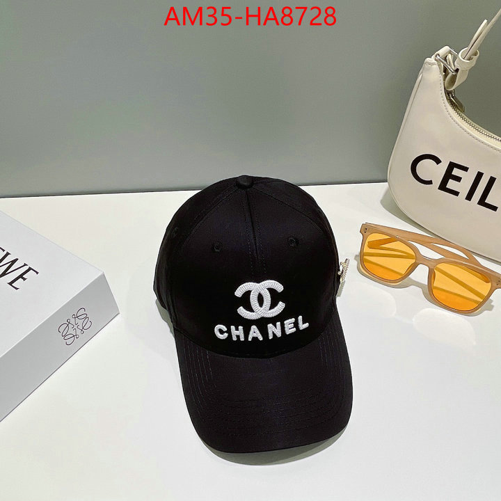 Cap (Hat)-Chanel aaaaa+ replica ID: HA8728 $: 35USD