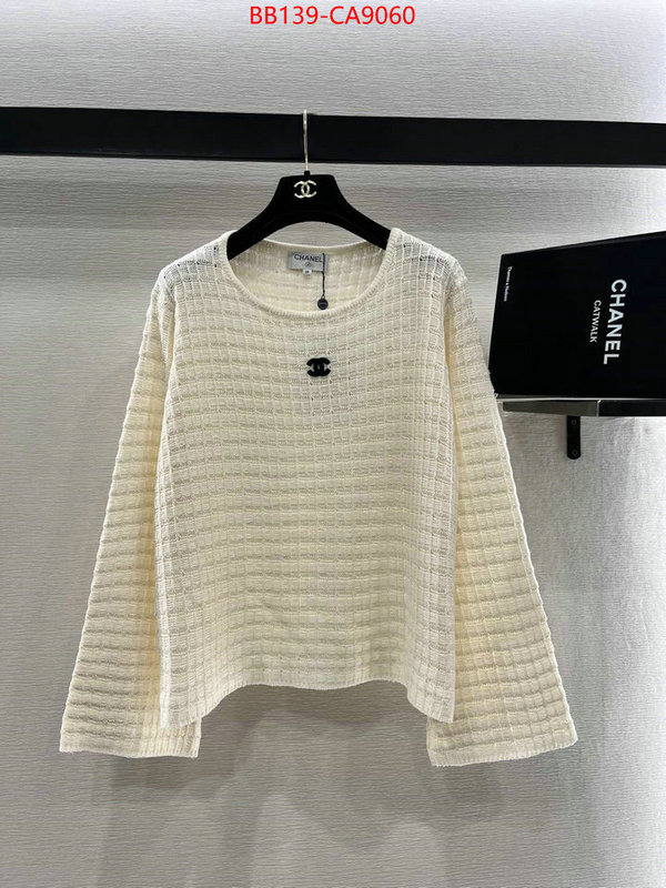 Clothing-Chanel what is a counter quality ID: CA9060 $: 139USD