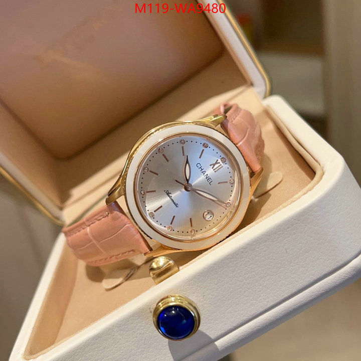 Watch(4A)-Chanel fake ID: WA9480 $: 119USD