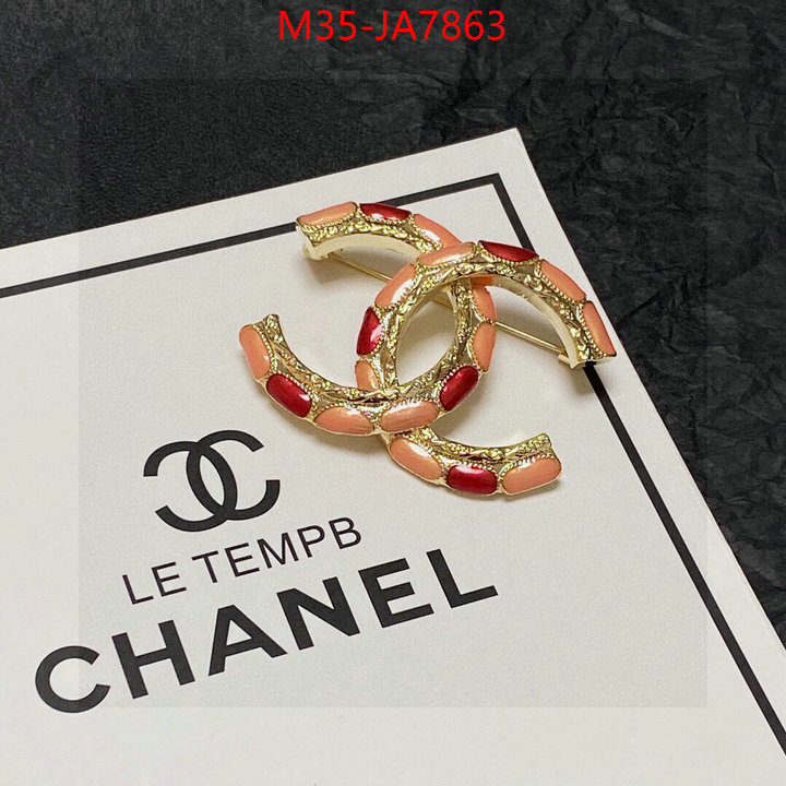 Jewelry-Chanel top perfect fake ID: JA7863 $: 35USD