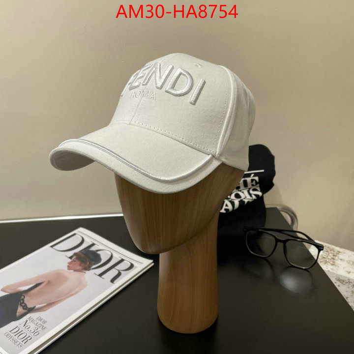 Cap(Hat)-Fendi luxury cheap replica ID: HA8754 $: 30USD