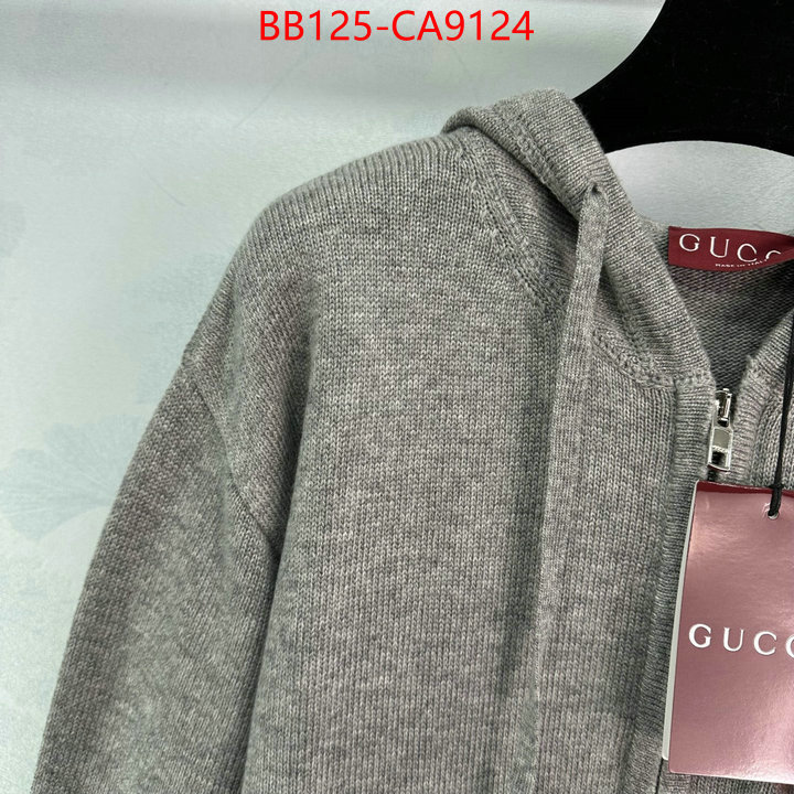 Clothing-Gucci 2024 aaaaa replica 1st copy ID: CA9124 $: 125USD