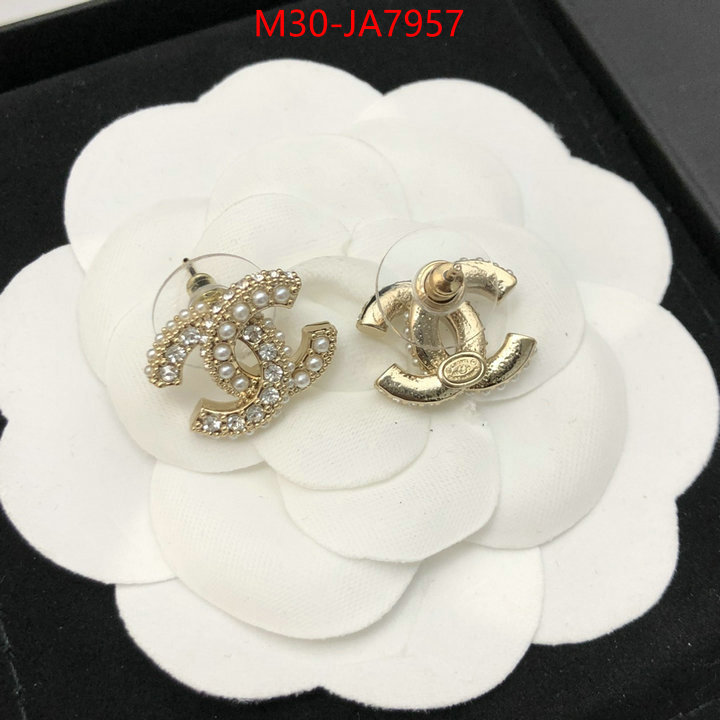 Jewelry-Chanel best quality fake ID: JA7957 $: 30USD