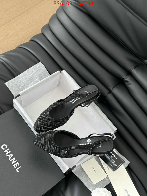 Women Shoes-Chanel the top ultimate knockoff ID: SA7798 $: 109USD