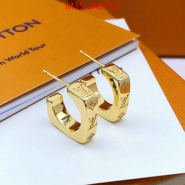 Jewelry-LV luxury cheap ID: JA8114 $: 35USD