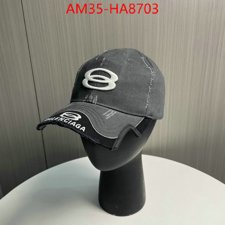 Cap(Hat)-Balenciaga customize best quality replica ID: HA8703 $: 35USD