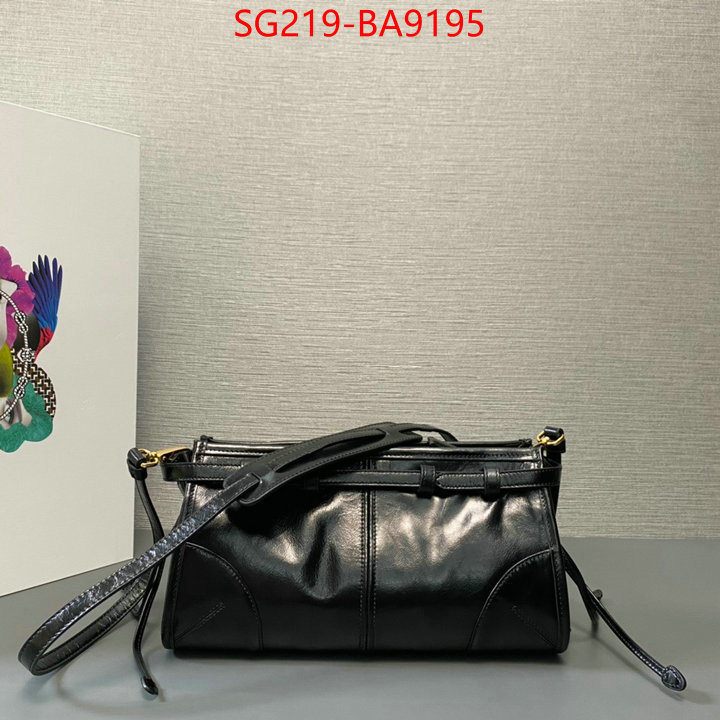 Prada Bags(TOP)-Crossbody- shop the best high quality ID: BA9195 $: 219USD,