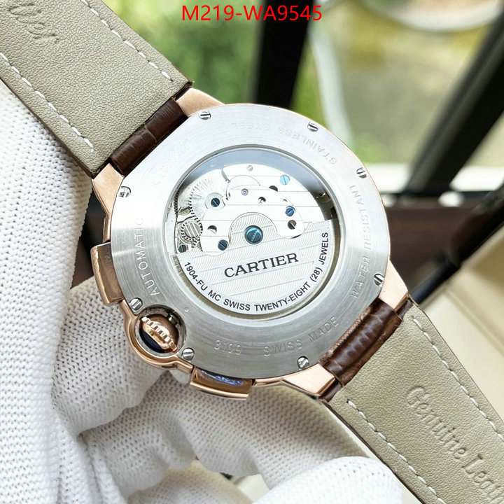 Watch(TOP)-Cartier top grade ID: WA9545 $: 219USD