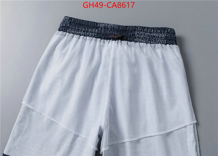 Beach Shorts-LV best capucines replica ID: CA8617 $: 49USD