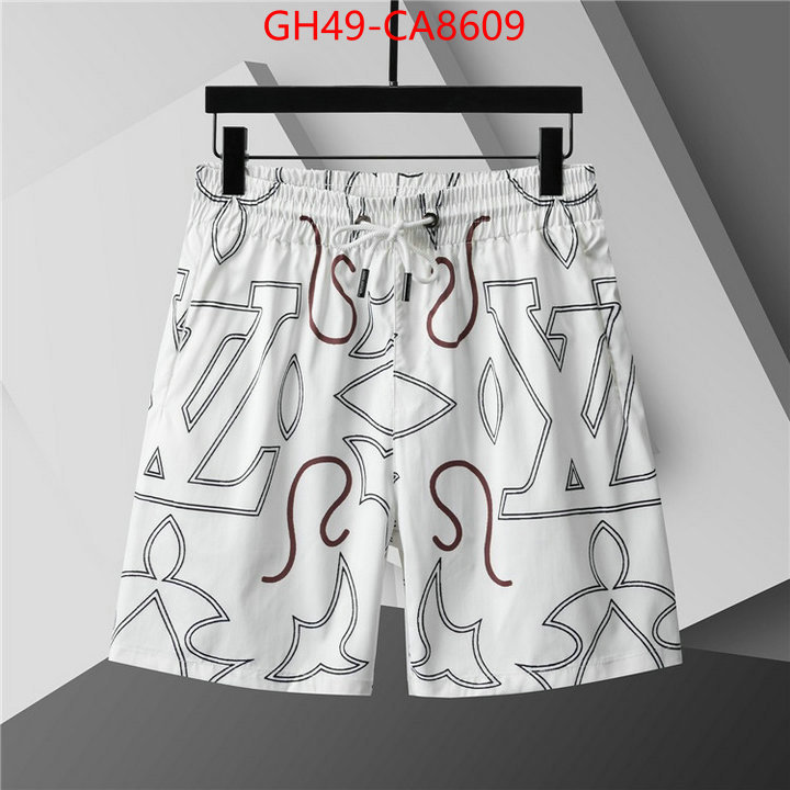 Beach Shorts-LV best quality designer ID: CA8609 $: 49USD