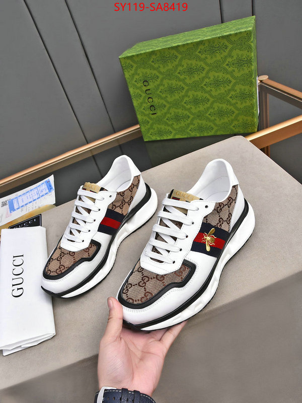 Men Shoes-Gucci replica us ID: SA8419 $: 119USD