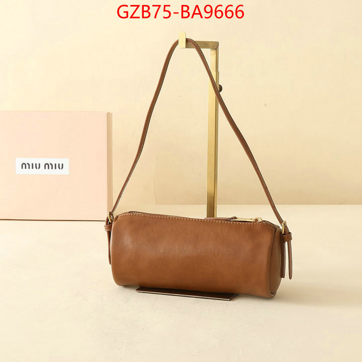 Miu Miu Bags(4A)-Handbag- top quality fake ID: BA9666 $: 75USD,