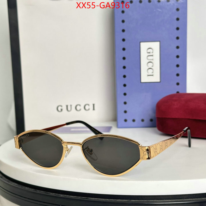 Glasses-Gucci what best replica sellers ID: GA9316 $: 55USD