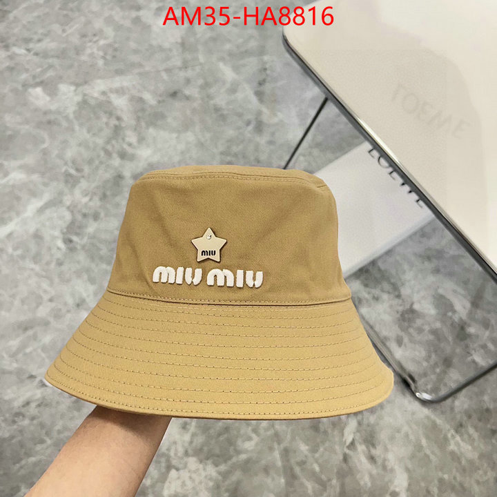 Cap(Hat)-Miu Miu high quality happy copy ID: HA8816 $: 35USD