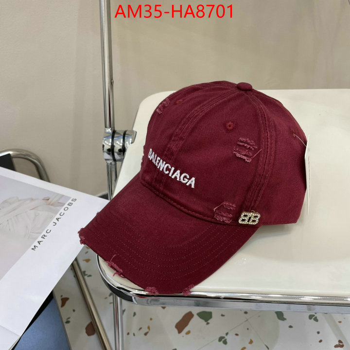 Cap(Hat)-Balenciaga high quality customize ID: HA8701 $: 35USD