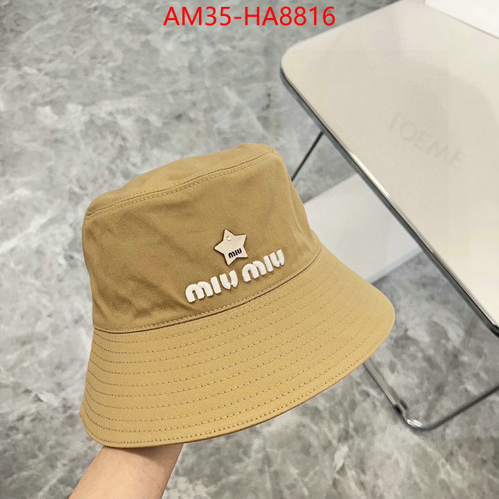 Cap(Hat)-Miu Miu high quality happy copy ID: HA8816 $: 35USD