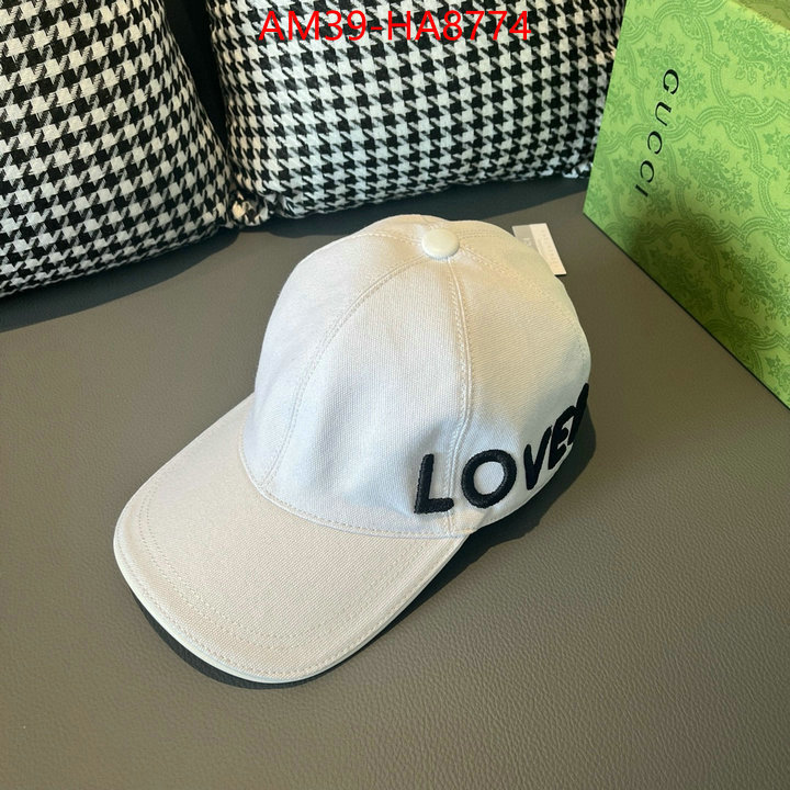 Cap(Hat)-Gucci knockoff highest quality ID: HA8774 $: 39USD