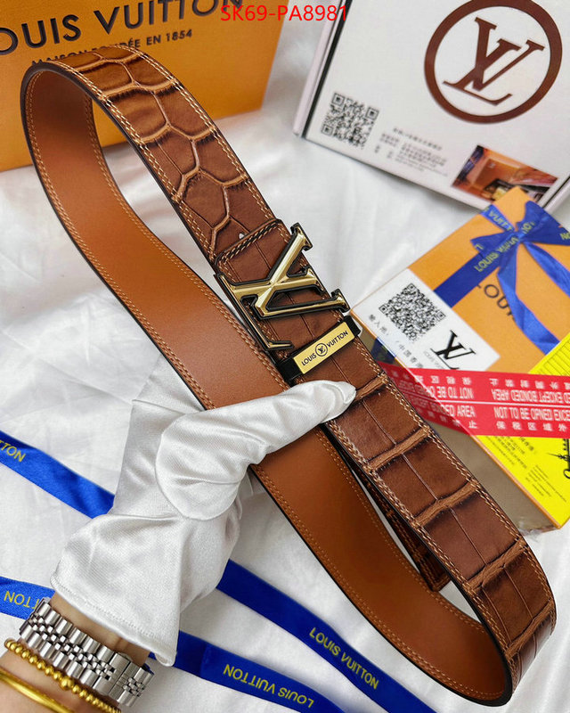 Belts-LV shop the best high authentic quality replica ID: PA8981 $: 69USD