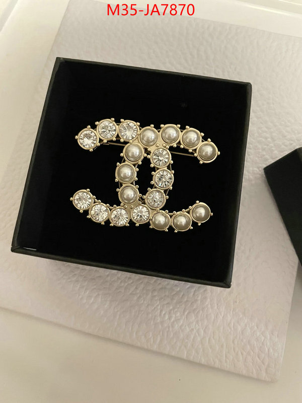 Jewelry-Chanel 1:1 clone ID: JA7870 $: 35USD