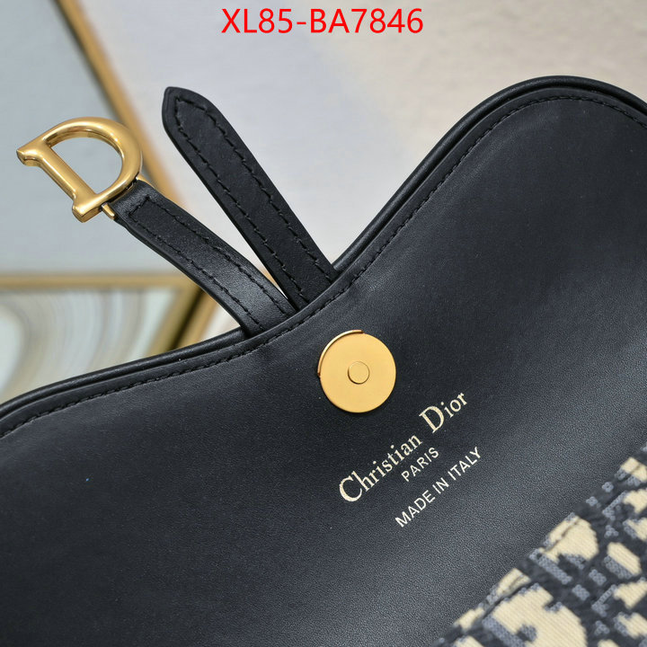 Dior Bags(4A)-Saddle- best site for replica ID: BA7846 $: 85USD,