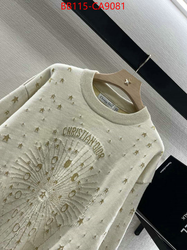 Clothing-Dior designer 7 star replica ID: CA9081 $: 115USD