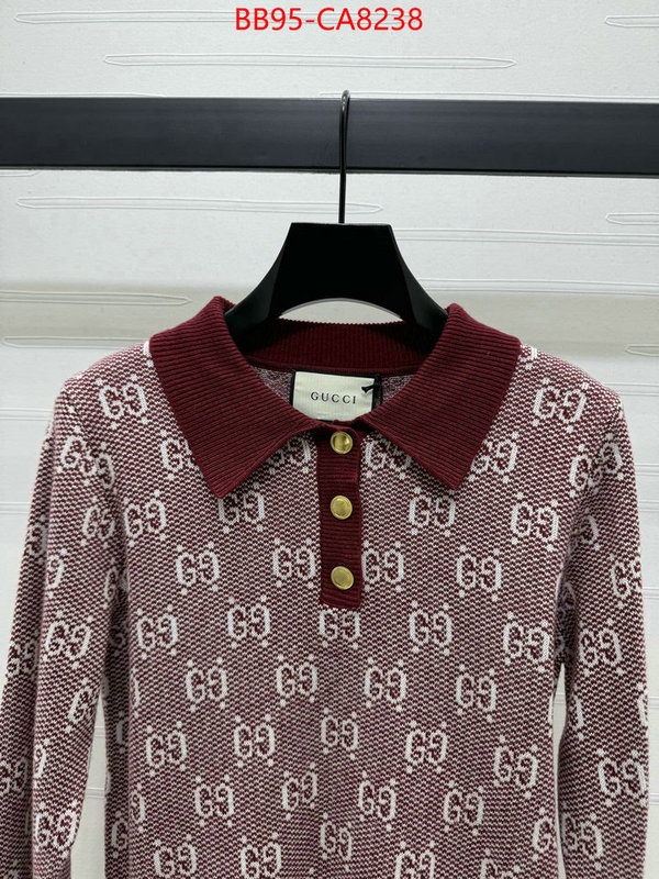 Clothing-Gucci customize best quality replica ID: CA8238 $: 95USD