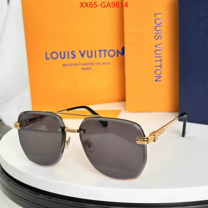 Glasses-LV perfect quality designer replica ID: GA9814 $: 65USD