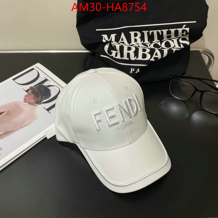 Cap(Hat)-Fendi luxury cheap replica ID: HA8754 $: 30USD