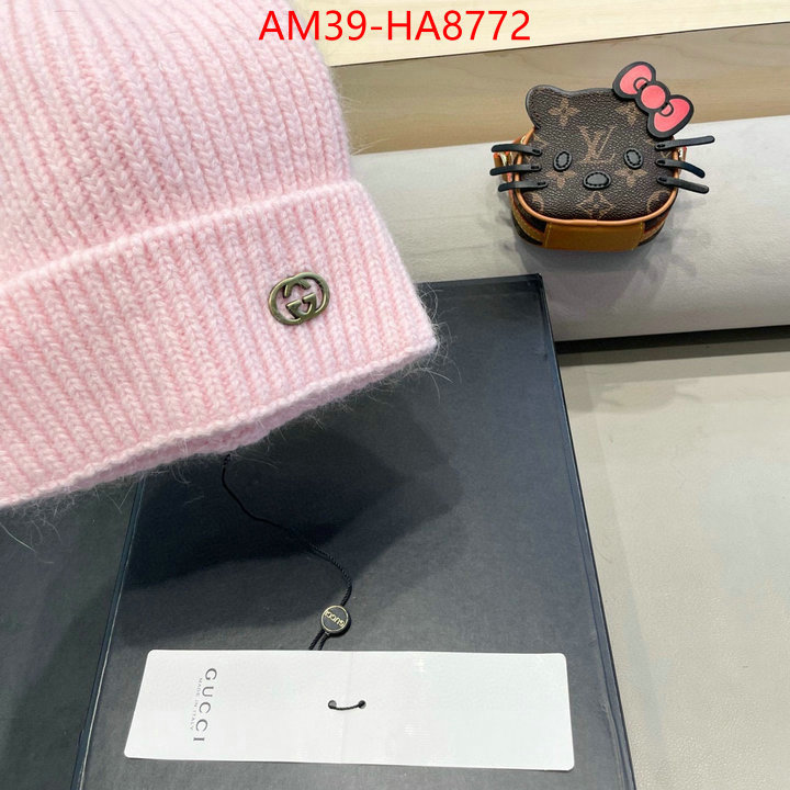 Cap(Hat)-Gucci wholesale designer shop ID: HA8772 $: 39USD