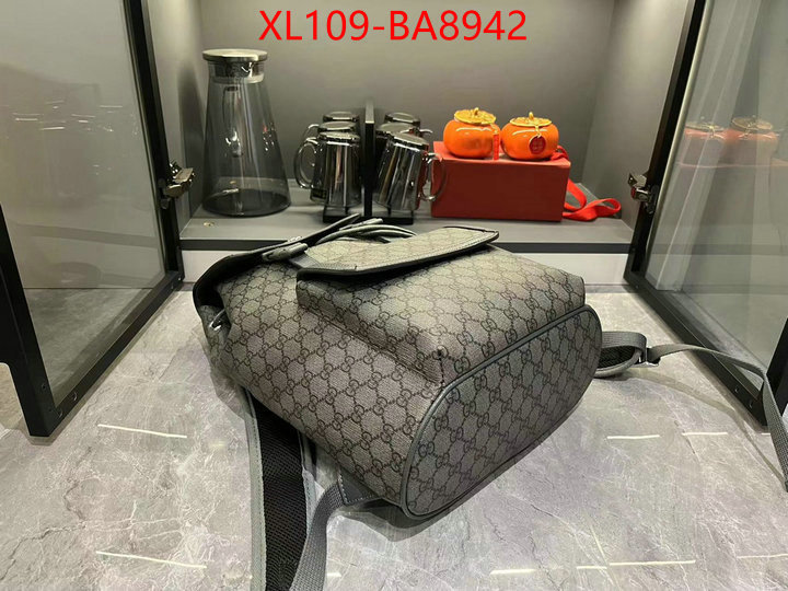 Gucci Bags(4A)-Backpack- top quality fake ID: BA8942 $: 109USD,