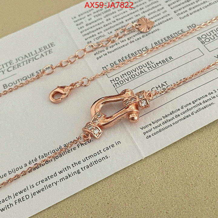 Jewelry-Fred buy replica ID: JA7822 $: 59USD