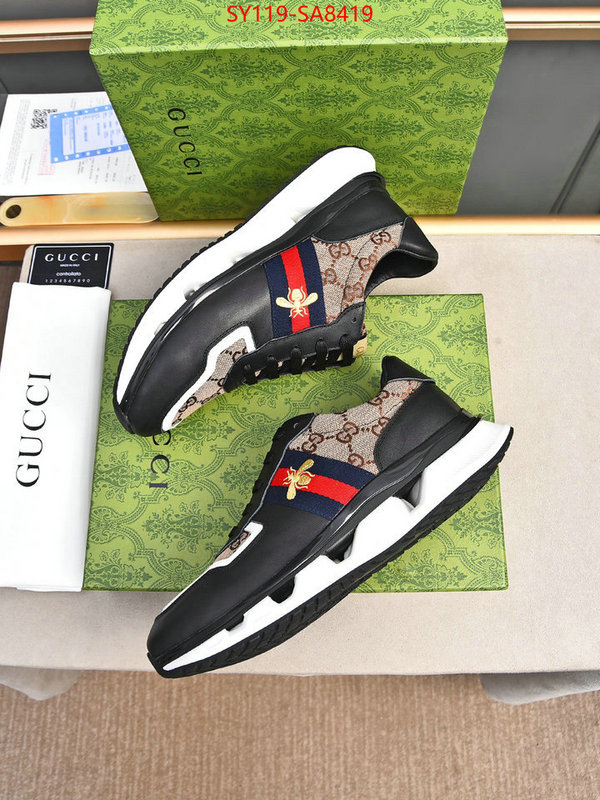 Men Shoes-Gucci replica us ID: SA8419 $: 119USD