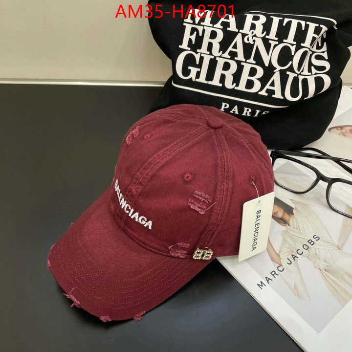 Cap(Hat)-Balenciaga high quality customize ID: HA8701 $: 35USD