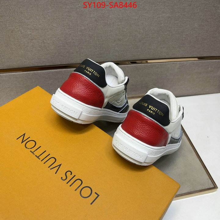 Men Shoes-LV designer 1:1 replica ID: SA8446 $: 109USD