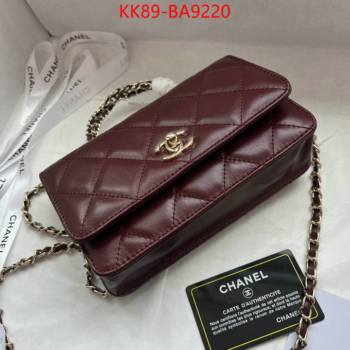 Chanel Bags(4A)-Crossbody- cheap online best designer ID: BA9220 $: 89USD,