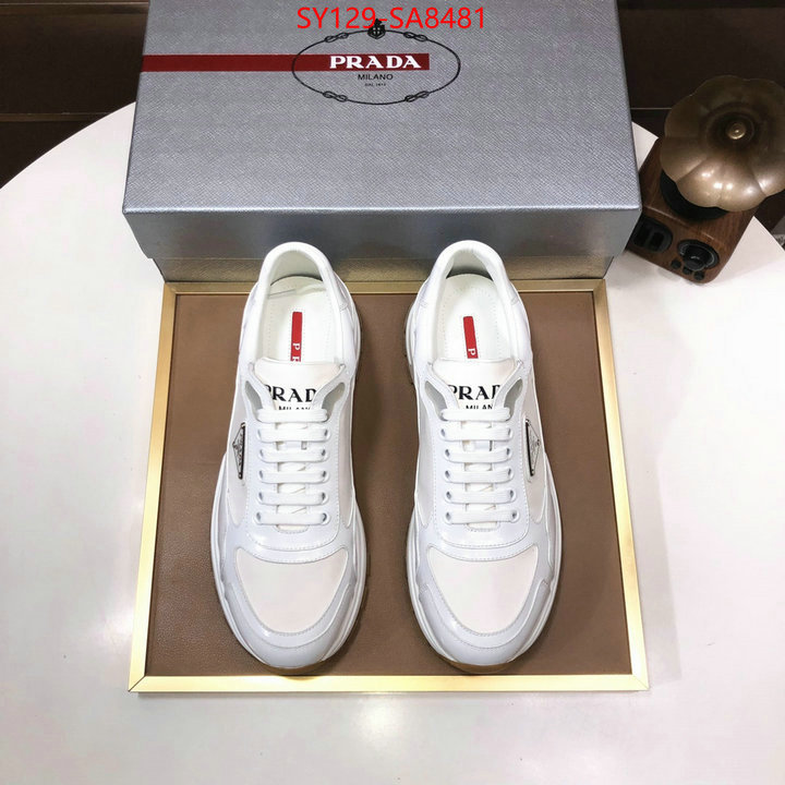 Men shoes-Prada 2024 perfect replica designer ID: SA8481 $: 129USD