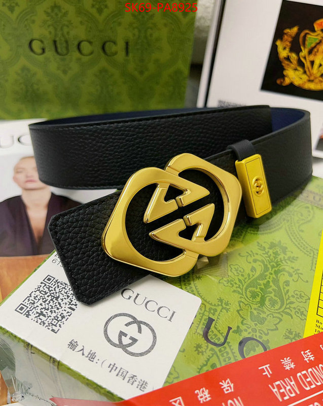 Belts-Gucci 2024 perfect replica designer ID: PA8925 $: 69USD