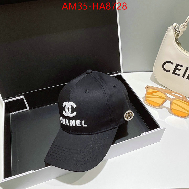 Cap (Hat)-Chanel aaaaa+ replica ID: HA8728 $: 35USD