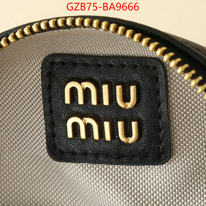 Miu Miu Bags(4A)-Handbag- top quality fake ID: BA9666 $: 75USD,