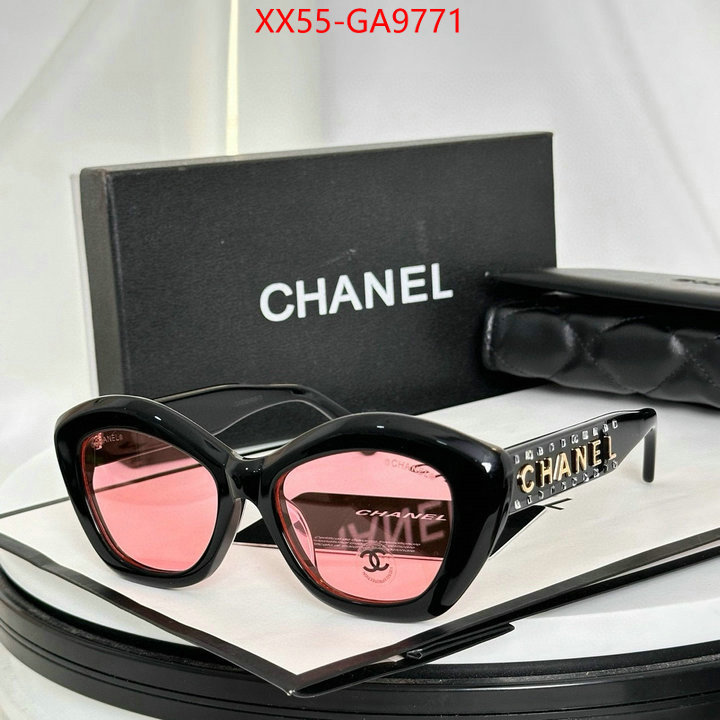 Glasses-Chanel replica for cheap ID: GA9771 $: 55USD