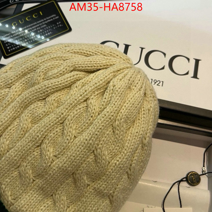 Cap(Hat)-Gucci best replica quality ID: HA8758 $: 35USD